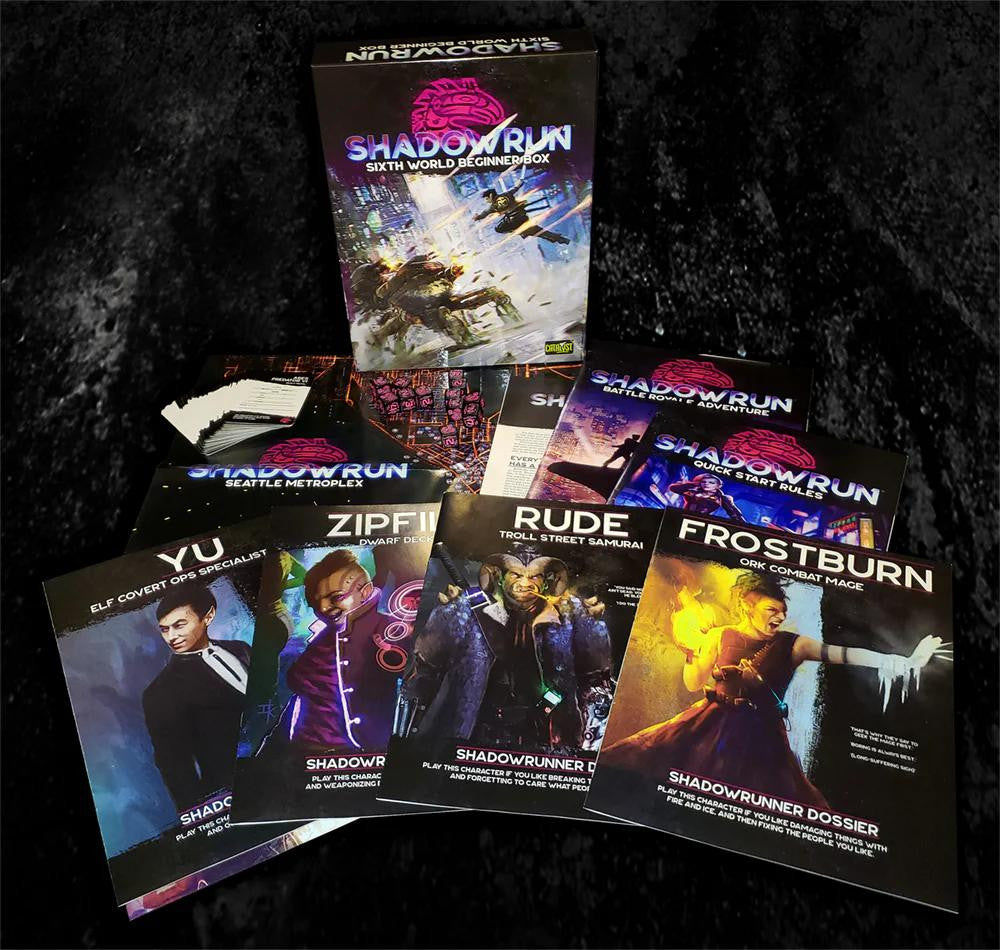Paizo Publishing Shadowrun: Sixth World Beginner Box 