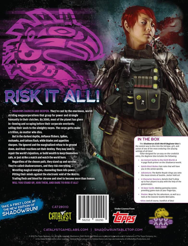 Paizo Publishing Shadowrun: Sixth World Beginner Box 