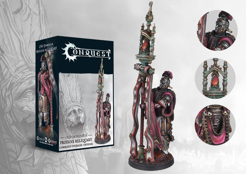 Para Bellum Wargames Ltd Conquest Profane Reliquary Officer14038 at LionHeart Hobby