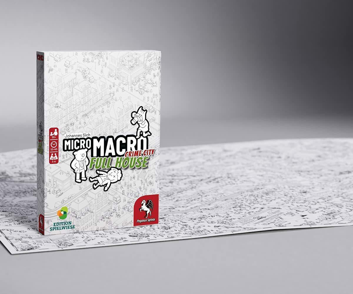 Pegaus Spiele MicroMacro Crime City, Full House