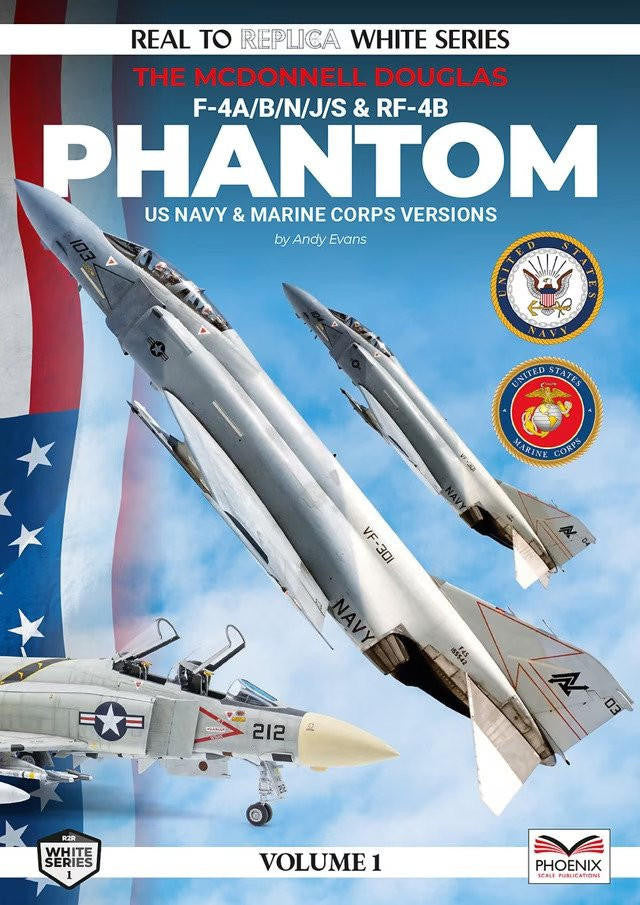 Phoenix Scale Publications F-4B/S/N/J &RF-4B Phantom USN/MC WH001 