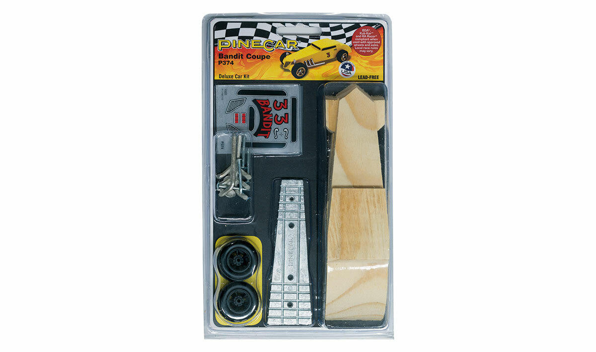 PineCar Bandit Coupe Deluxe Car Kit 374