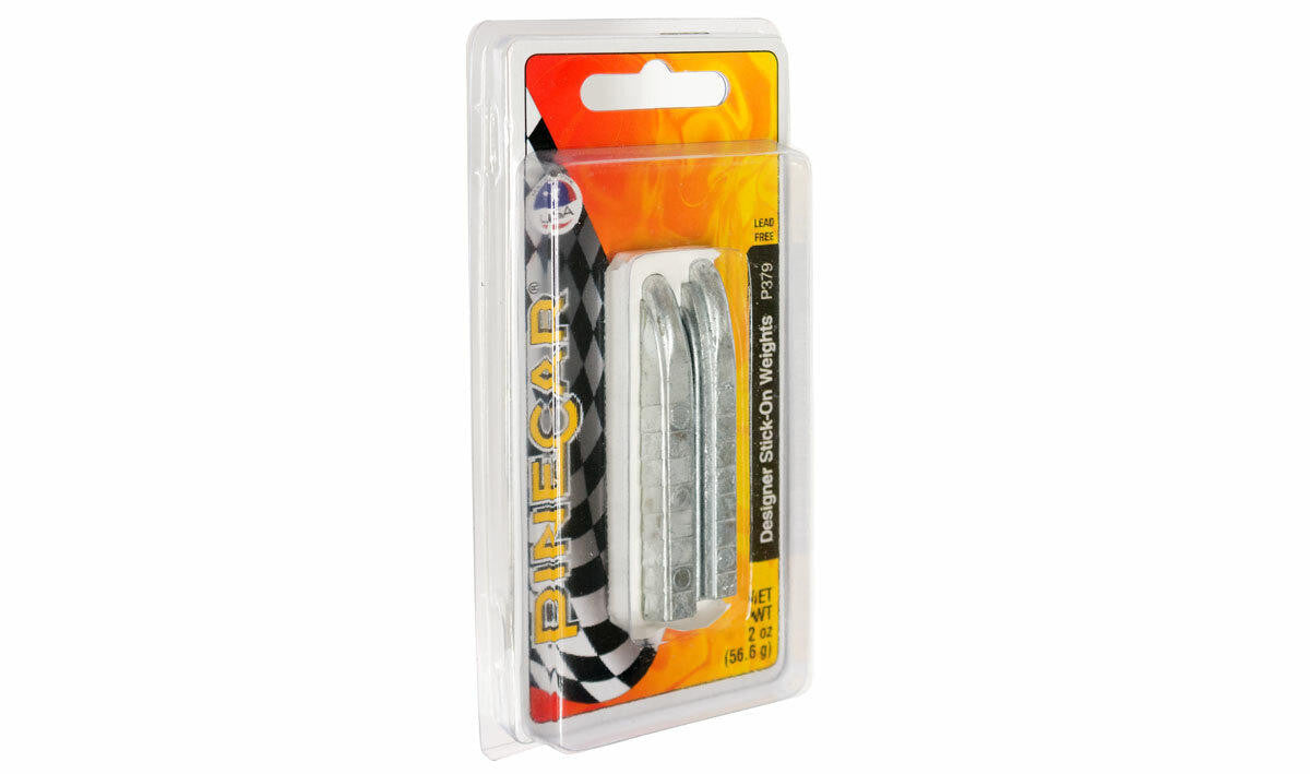 PineCar Designer Stick-On Weights, 2 oz 379