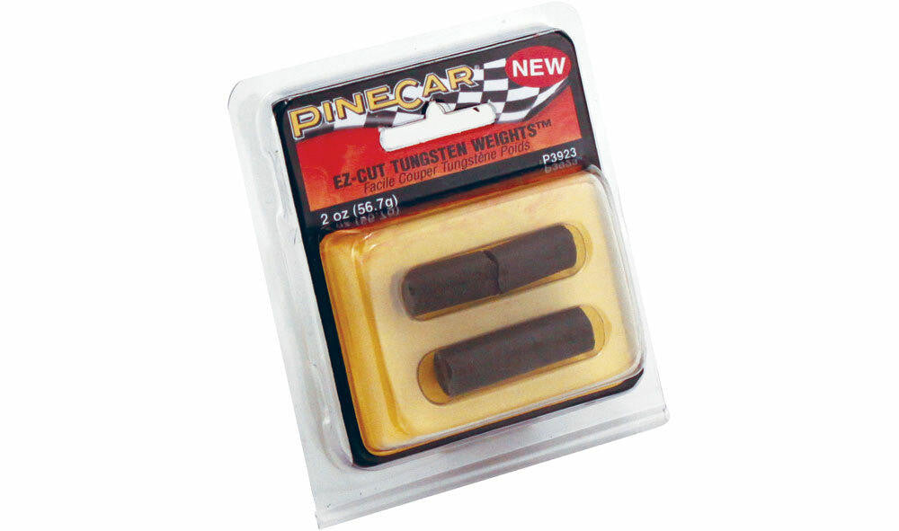 PineCar EZ-Cut Tungsten Weights, 2 oz 3923