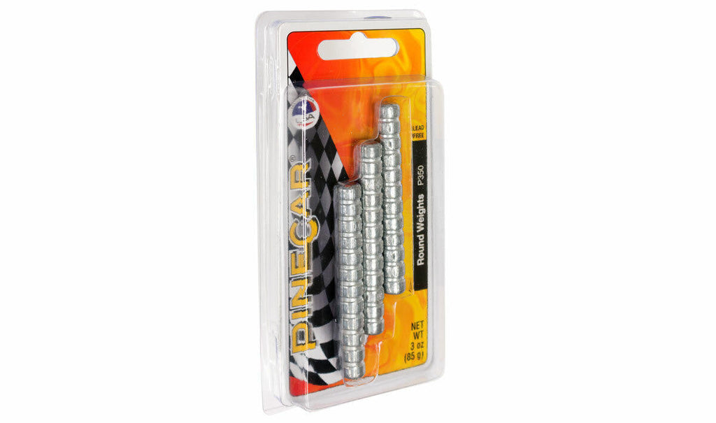PineCar Round Weights, 3 oz 350