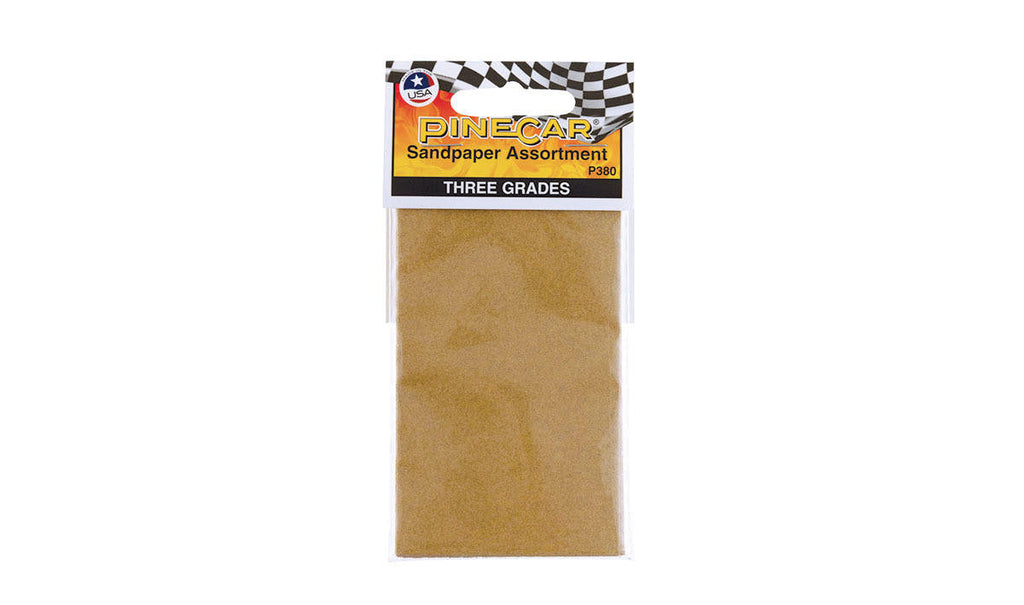 PineCar Sandpaper Assortment 380
