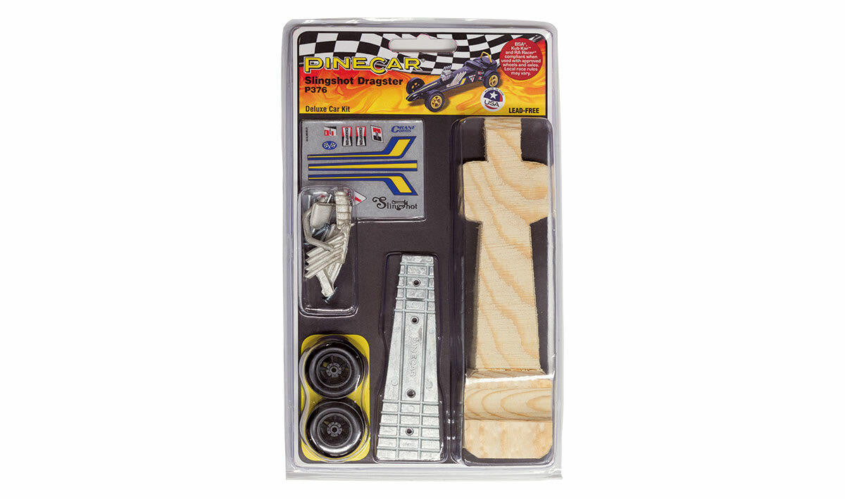 PineCar Slingshot Dragster Deluxe Car Kit 376