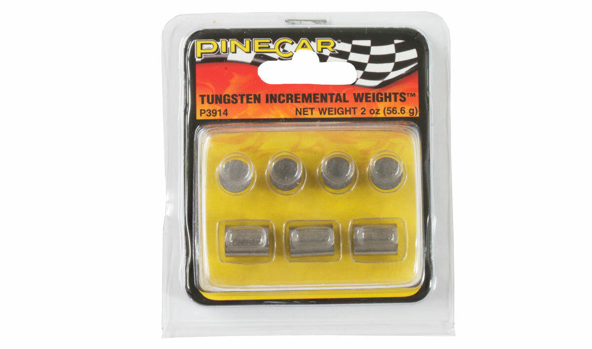 PineCar Tungsten Weights, 2 oz Cylinder 3914