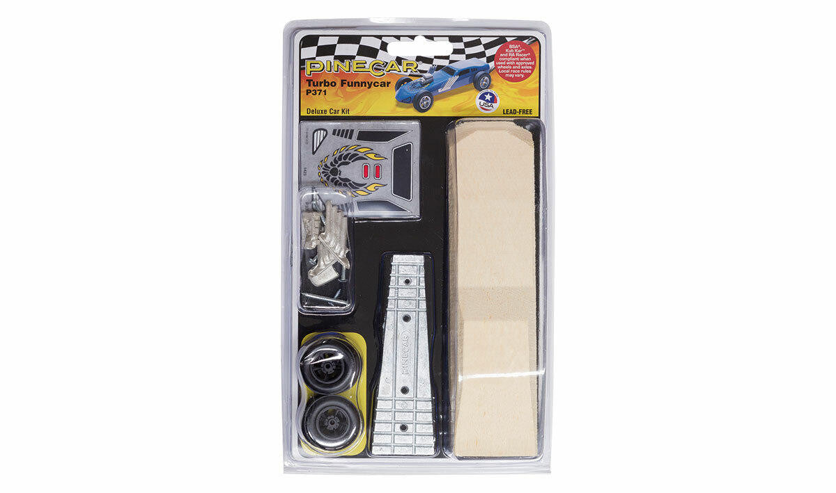 PineCar Turbo Funnycar Deluxe Car Kit 371