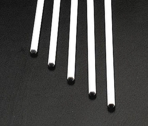 Plastruct Hexagon Styrene Rod .125 5 90877