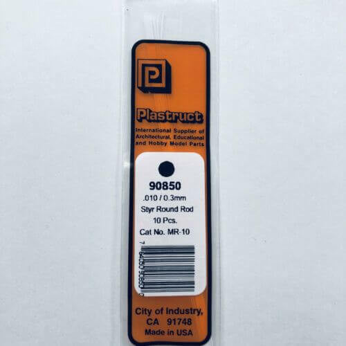 Plastruct MR-10 Round Rod .010 10 90850