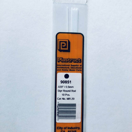 Plastruct MR-20 Round Rod .020 90851