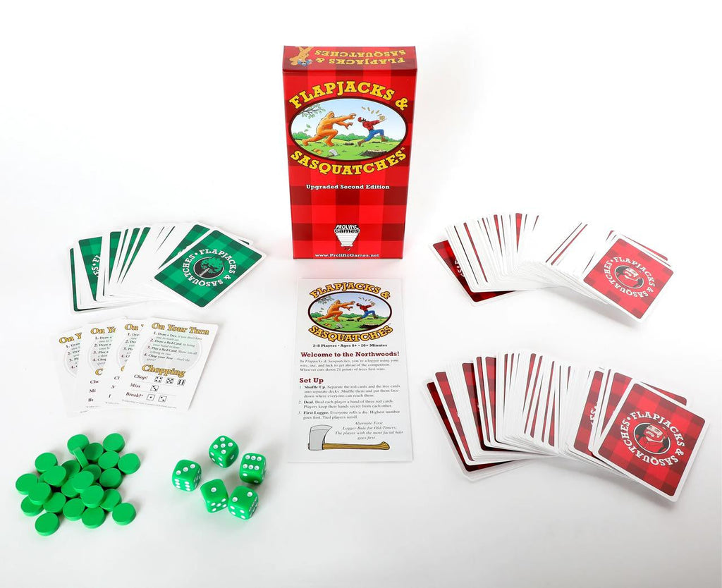 Prolific Games Flapjacks and Sasquatch 