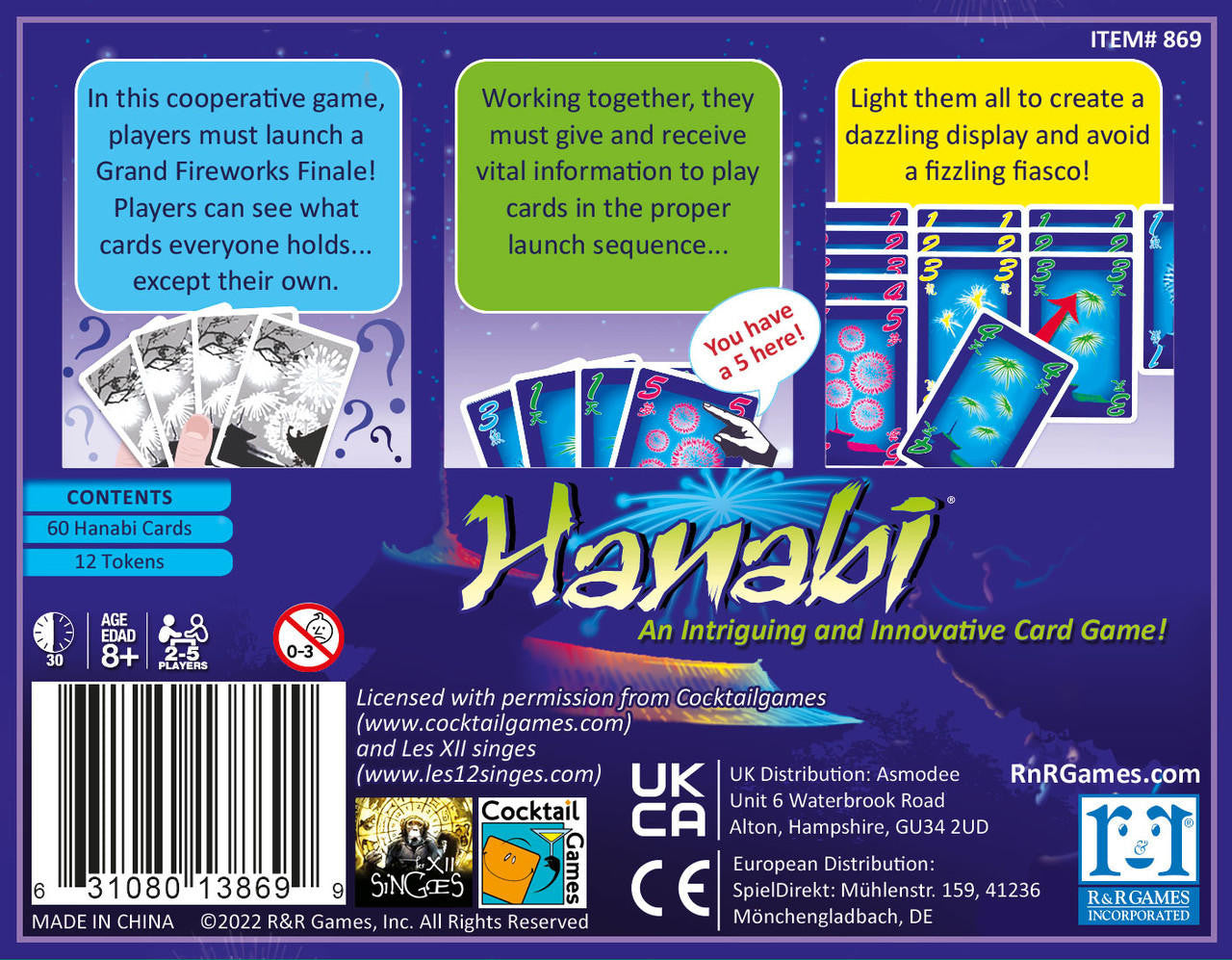 R & R Games Hanabi 