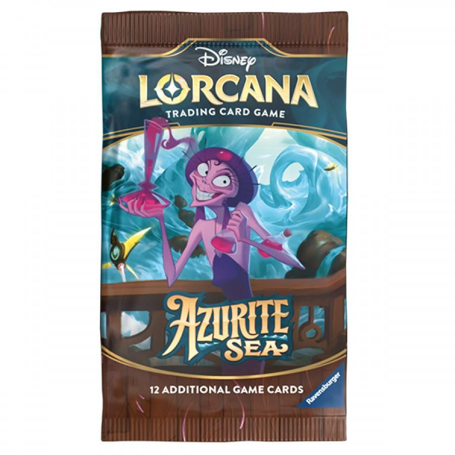 Ravensburger Disney Lorcana: Azurite Sea Booster Pack 