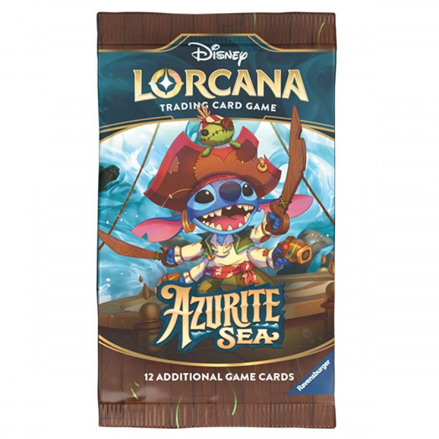 Ravensburger Disney Lorcana: Azurite Sea Booster Pack 
