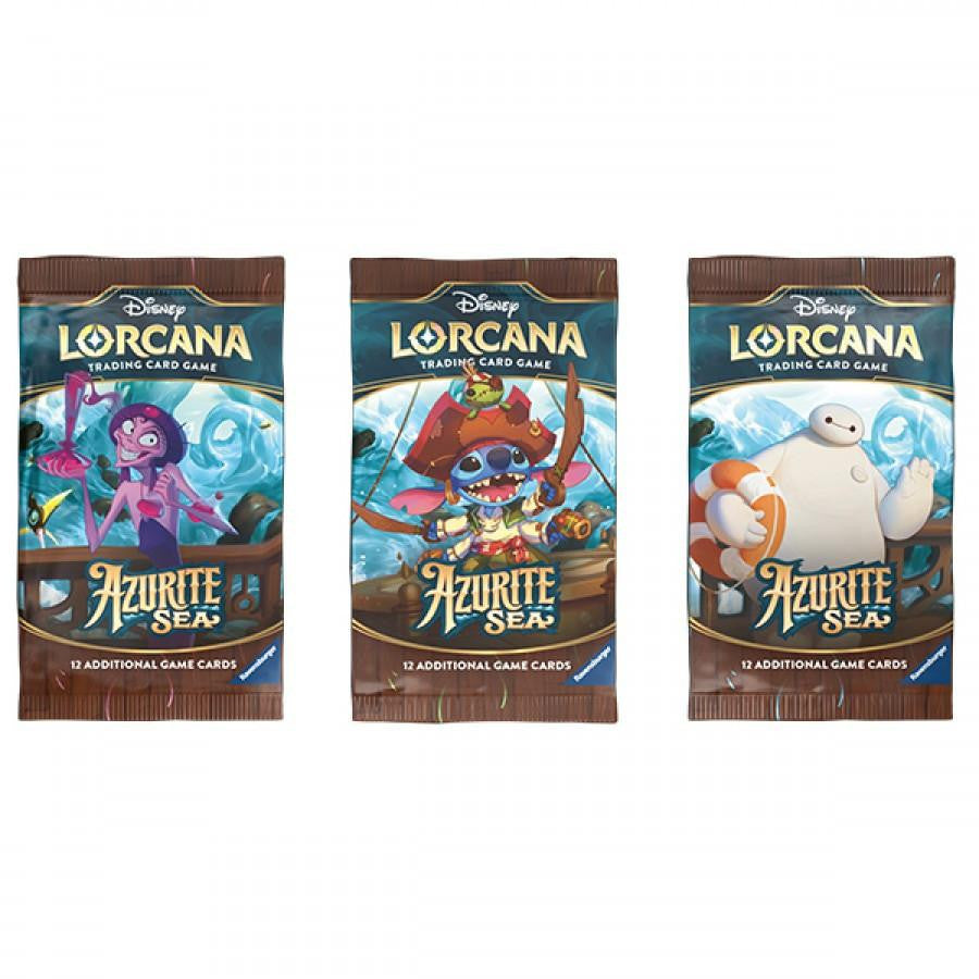Ravensburger Disney Lorcana: Azurite Sea Booster Pack 