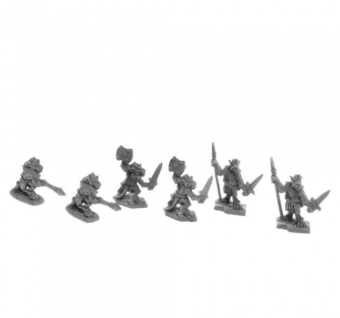 Reaper Miniatures Bloodscale Kobolds (6) (07057 /  77010) 