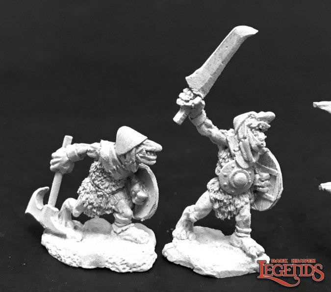 Reaper Miniatures Cave Goblin Warriors (2) (03776) 