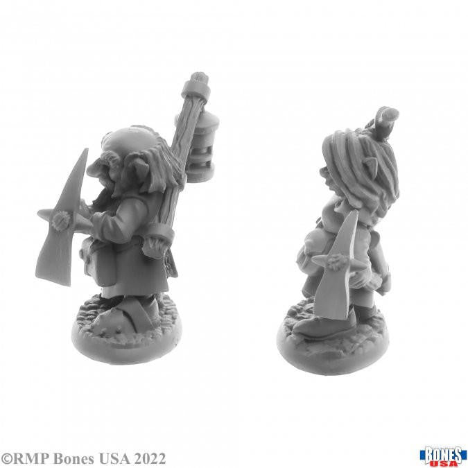 Reaper Miniatures Deep Gnome Heroes (2) (30062) 