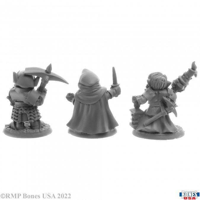 Reaper Miniatures Deep Gnome Warriors (3) (30063) 