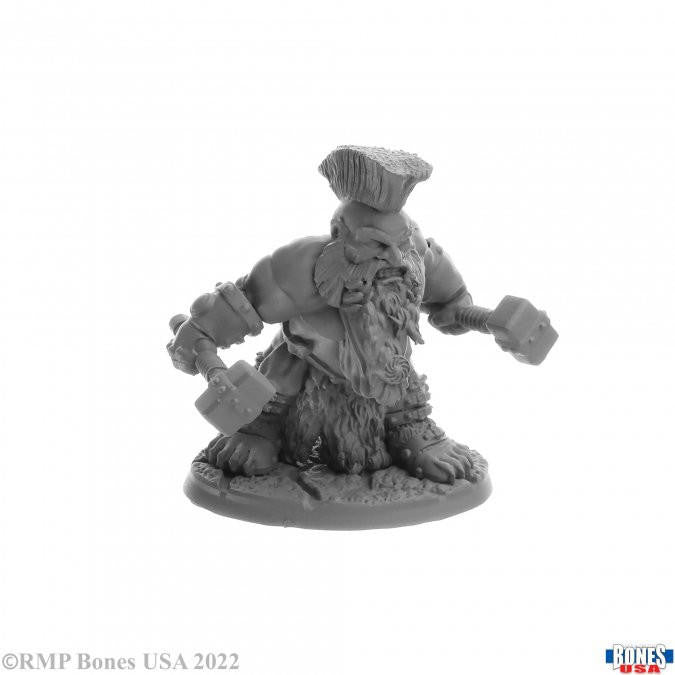 Reaper Miniatures Dorn Ironspike, Dwarf Warrior (30089) 