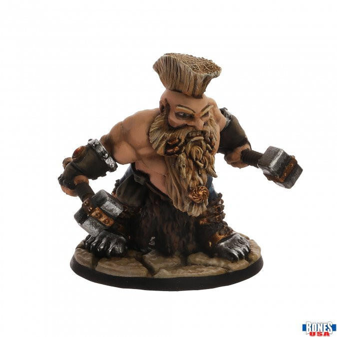 Reaper Miniatures Dorn Ironspike, Dwarf Warrior (30089) 