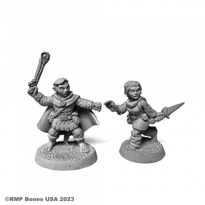 Reaper Miniatures Halfling Ranger and Rogue (07104) 