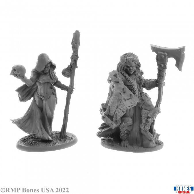 Reaper Miniatures Jade Fire Leaders (2) (30054) 