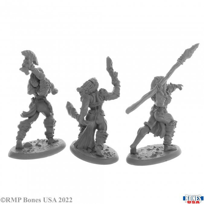 Reaper Miniatures Jade Fire Warriors (3) (30055) 