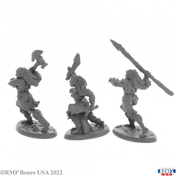 Reaper Miniatures Jade Fire Warriors (3) (30055) 