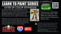 Reaper Miniatures Learn To Paint Kit: Layer Up! Color Expansion 08909 