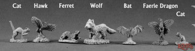 Reaper Miniatures - Metal - Familiars Pack 1  02018