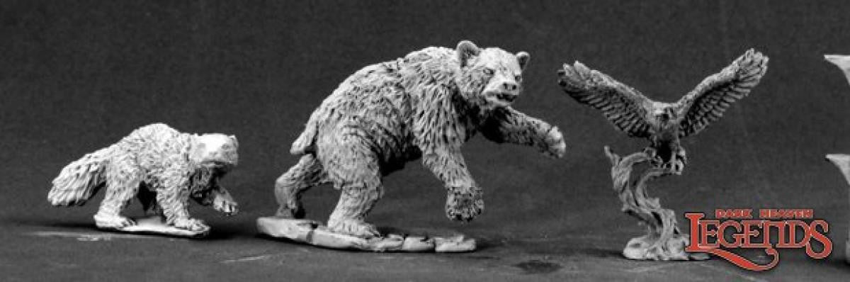 Reaper Miniatures Reapers Miniatures - Metal - Animal Companions 1 