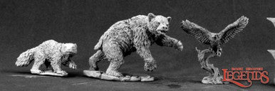 Reapers Miniatures - Metal - Animal Companions 1 03456