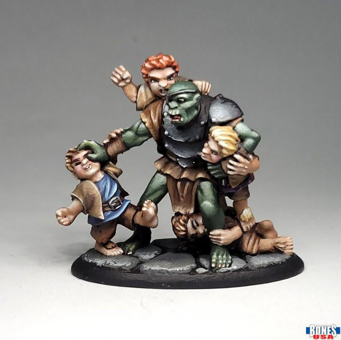 Reaper Miniatures Townsfolk: The Brawl (30143) 