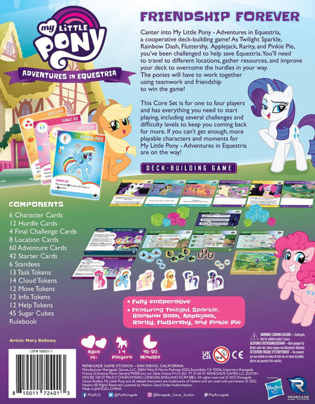 Renegade Game Studios My Little Pony Adventures in Equestria Deck-Building Game