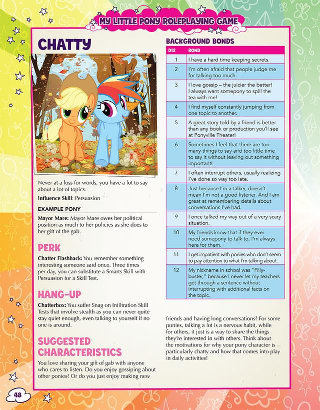 Renegade Game Studios My Little Pony RPG: Core Rulebook 