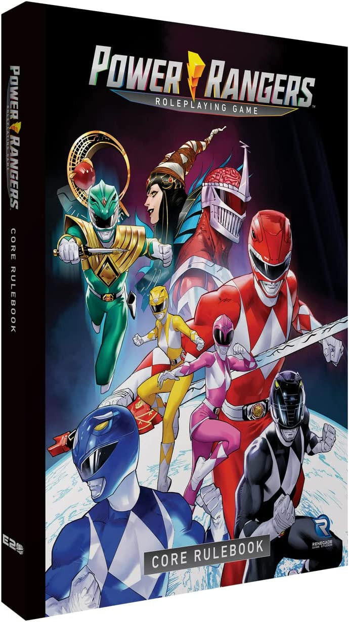 Renegade Game Studios Power Rangers RPG Core Rulebook 