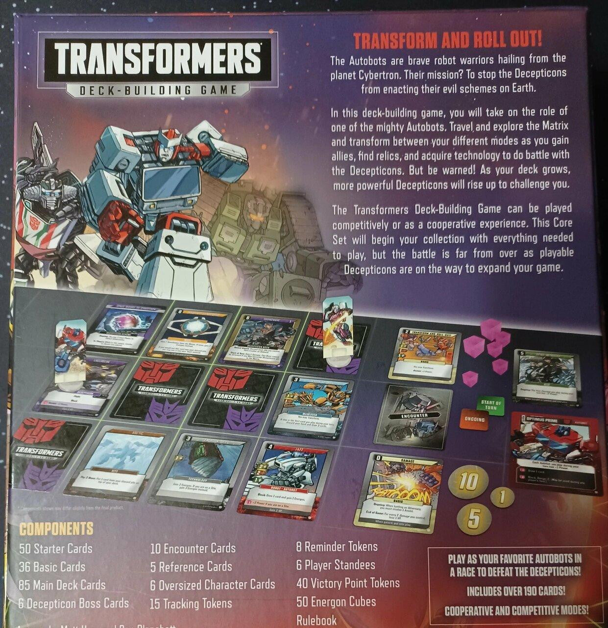Renegade Game Studios Transformers Deck-Building Game