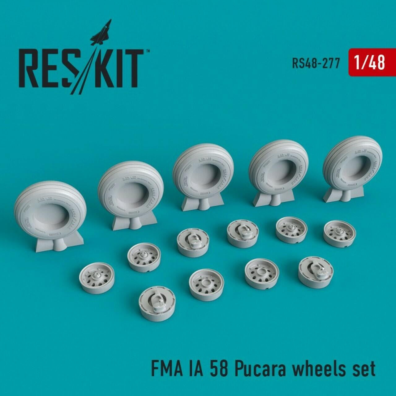 ResKit 1/48 IA-58 Pucara Wheels Kinetic 480277