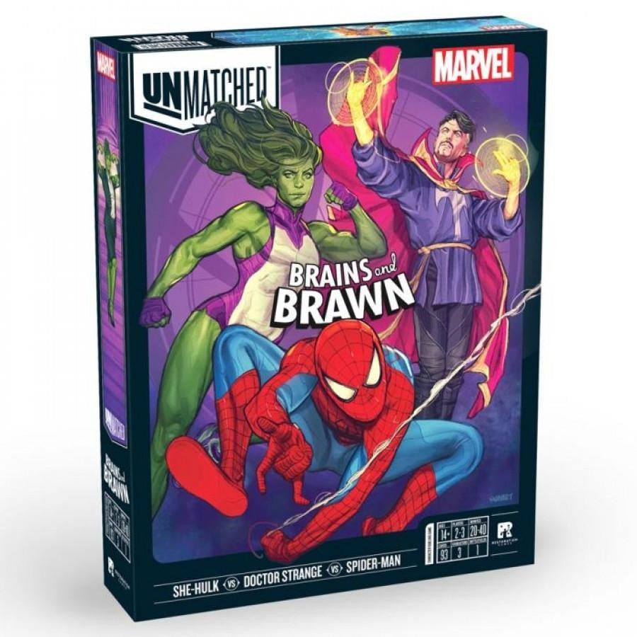 Restoration Games Unmatched: Marvel: Brains and Brawn 