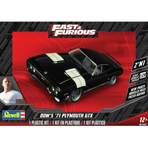 Revell 1/24 1971 Plymouth GTX FandF Doms 4477