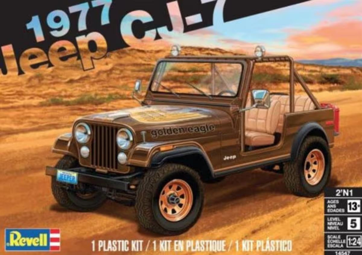 Revell 1/24 1977 Jeep CJ7 4547 