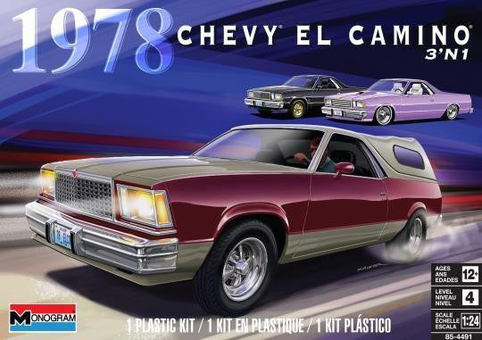 Revell 1/24 1978 Chevy El Camino 4491