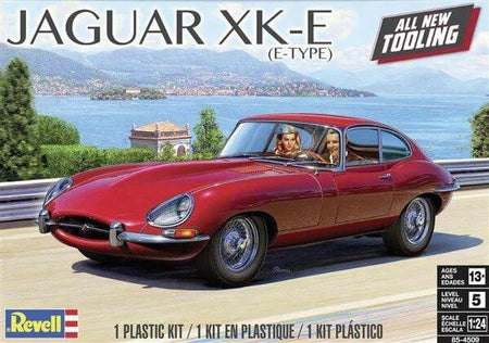Revell 1/24 Jaguar E-Type Coupe 4509
