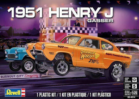 Revell 1/25 1951 Henry J Gasser Drag Car 4514