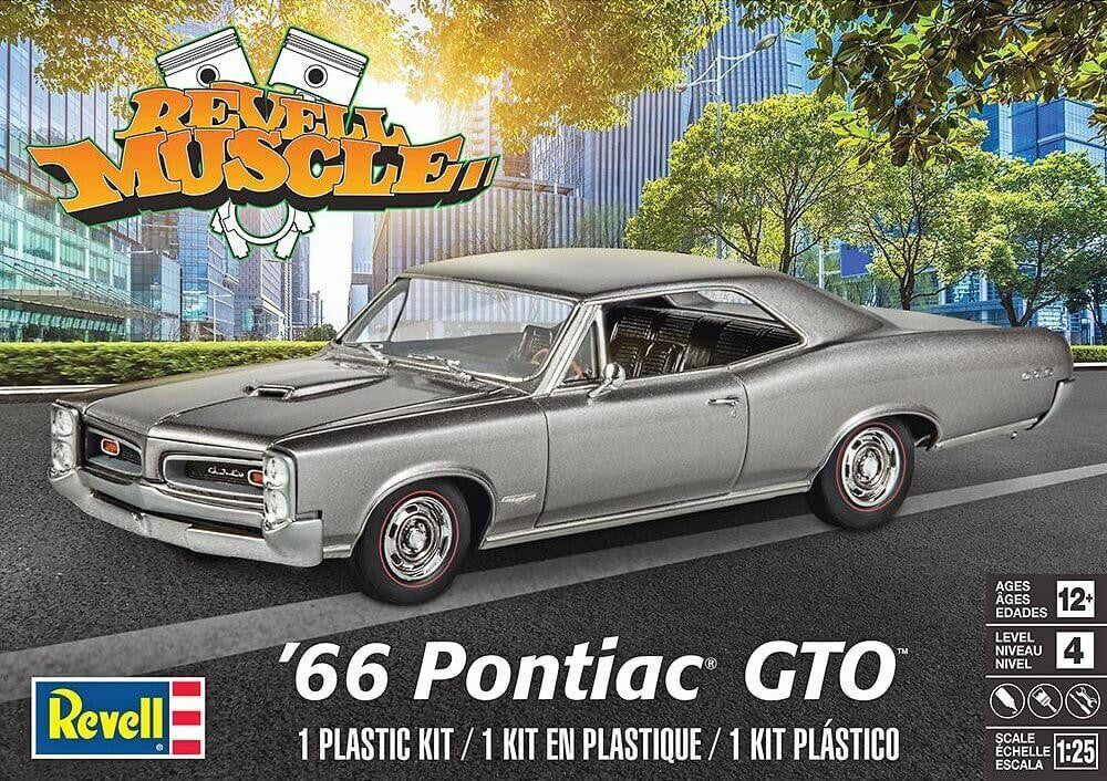Revell 1/25 1966 Pontiac GTO 4479 