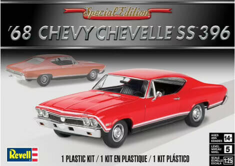 Revell 1/25 1968 Chevy Chevelle SS396 4445