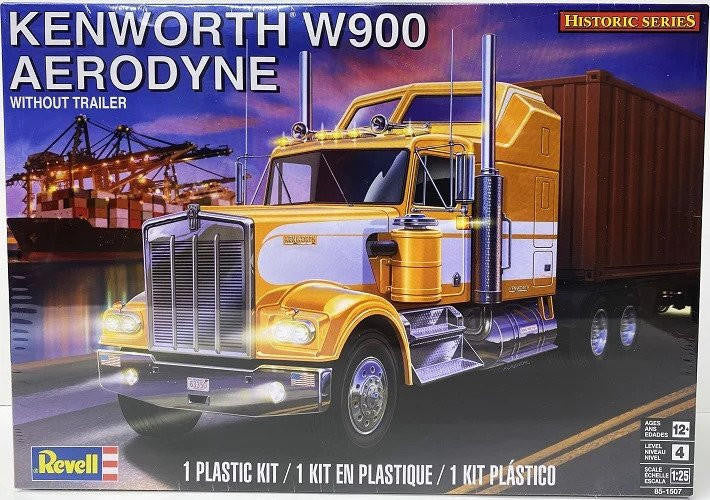 Revell 1/25 Kenworth W900 Semi Tractor 1507 